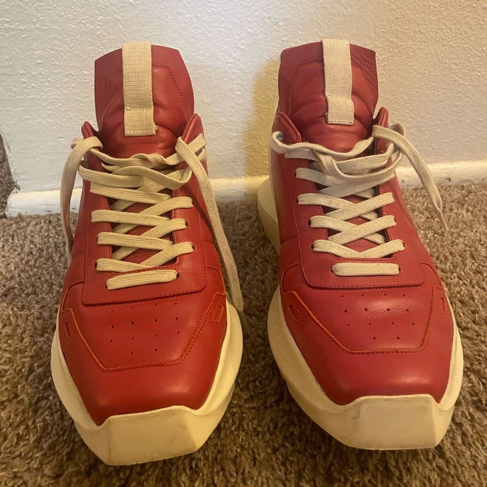 Rick Owens Geth Sneakers Size 10